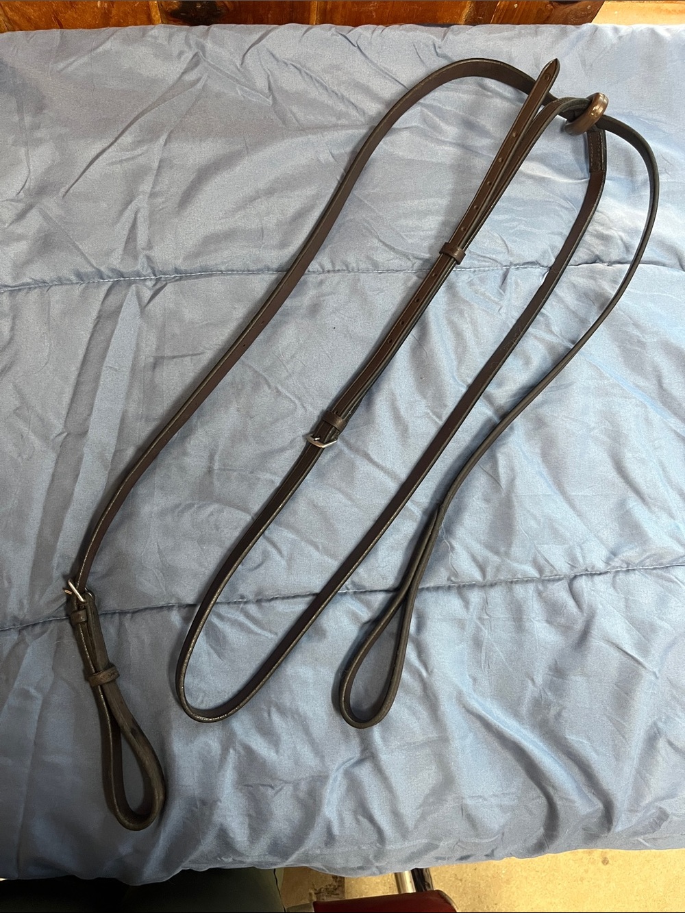 Standing Martingale, Full size, Dark Brown Leather